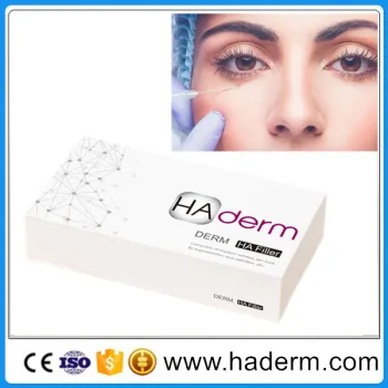 Safe Anti-Wrinkle Hyaluronate Acid Dermal Filler Gel with CE Certification