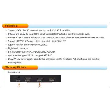 hdmi toslink switch