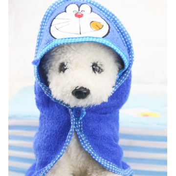 Puppy pet drying bath towel