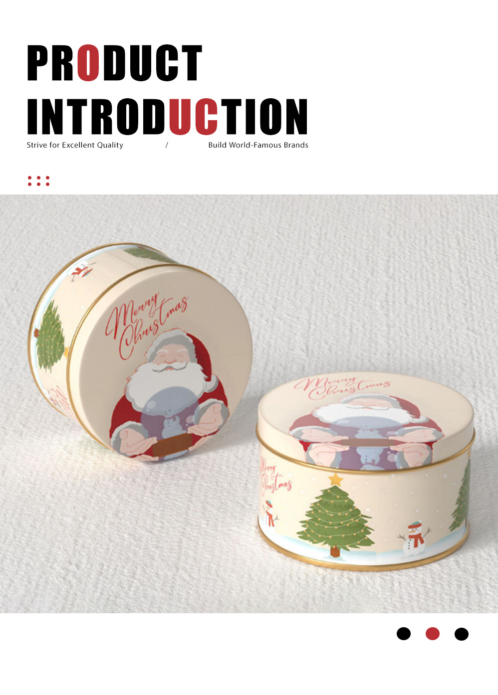 3-Christmas round tin can-X