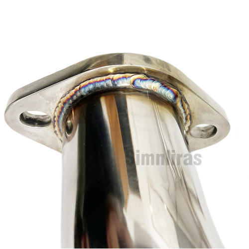 Polished Bstainless Achs Back Auspuffrohr mit Spitzen für Subaru WRX & STI 15-21