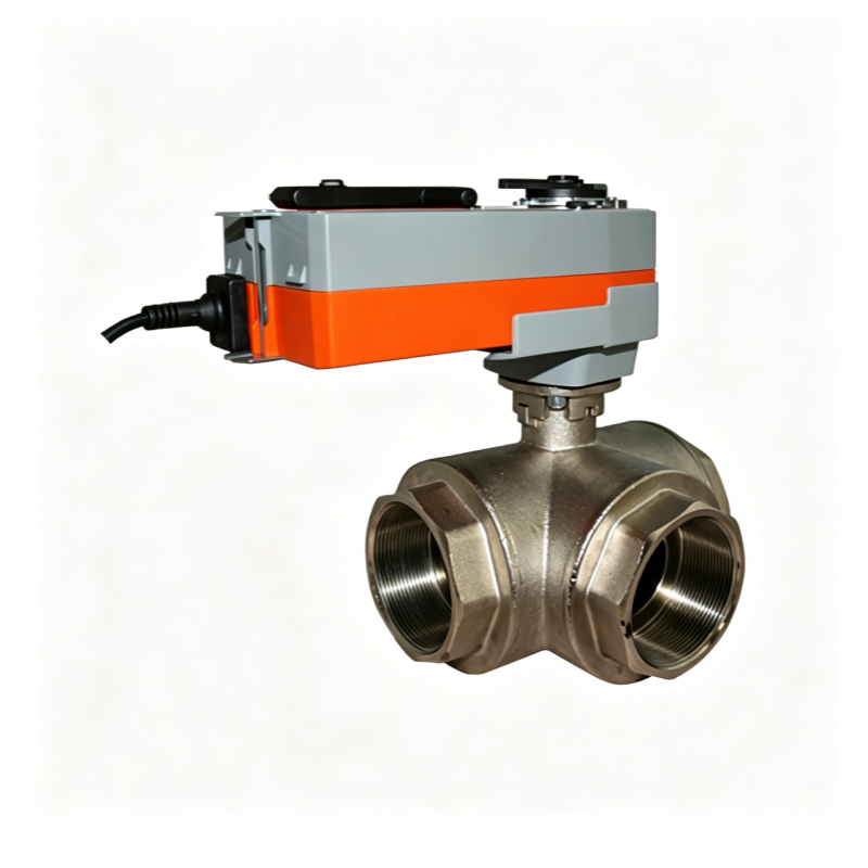 Automatic Actuator Motorized Brass Ball Valve