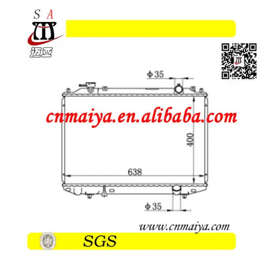 mazda pickup b2200 auto radiators