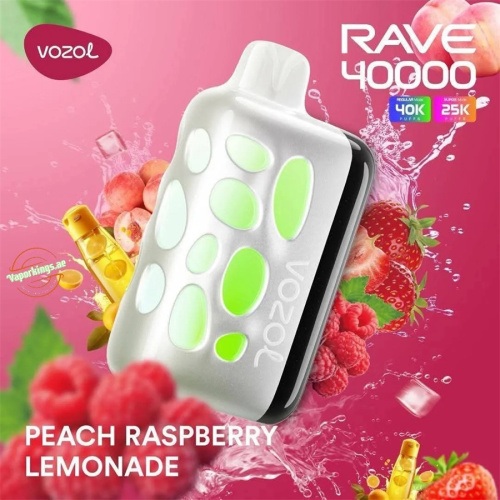 Vozol Rave 40000 Puffs Disposable Vape Finland Wholesale