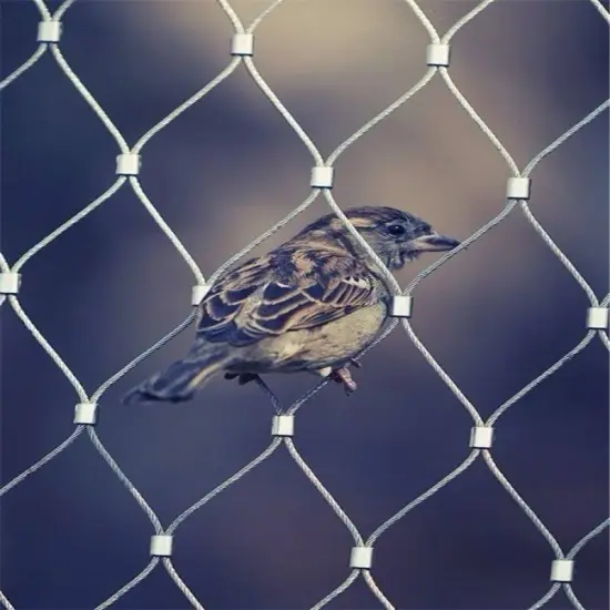 Decorative stainless steel wire rope mesh