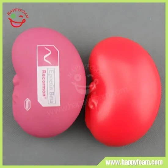 Promotioal printed pu stress ball, cheap pu foam stress ball