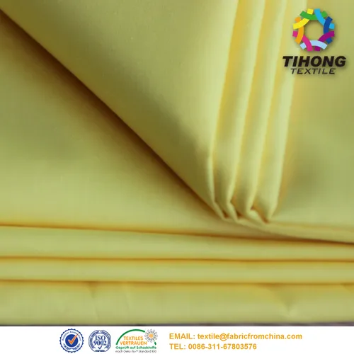 50% polyester 50% cotton plain fabric for garment