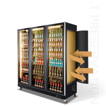 Refrigerador de exhibición de la barra de cerveza Ruitai