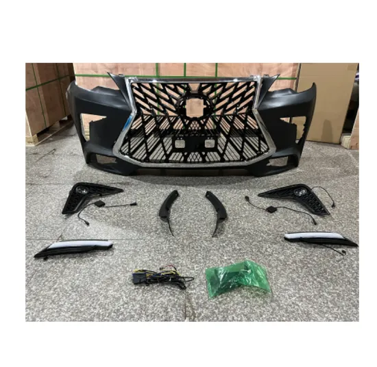 ABS Black Plastic Front Car Bumpers Body Kits for 2016-2019 Fortuner UPGRADE TO LX SPORTS