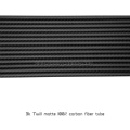 25x23x500mm 3k twill matte carbon fiber tube