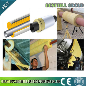 CE Marked Glass Wool Pipe with Fsk Faced
