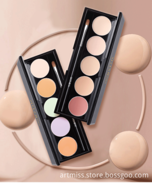 ARTMISS Full Coverage Contour Makeup Cream Concealer Palette