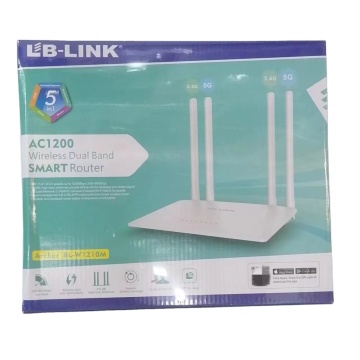 เราเตอร์คู่ 2.4G+5G Dual-Band พร้อมเสาอากาศ 4x6DBI และเทคโนโลยี 11ac ซึ่งมีความเร็วสูงถึง 1200Mbps