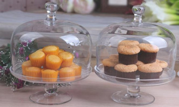 Clear Glass Cake Dome Cover (GCD)