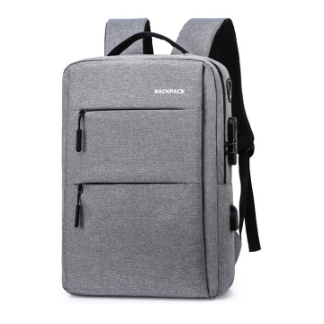 Custom Logo Men Function Anti Theft Backpack Fashion Earphone Business Rucksack Custom Printed Waterproof Nylon Travel Backpack