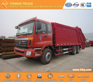 FOTON auman 6x4 20 m3 compressing garbage truck