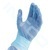 Medical disposable vinyl gloves blue