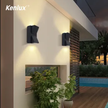Modern Aluminum Wall Light for Indoor/Outdoor Sconce and Garden Landscape