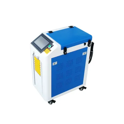 Small Laser Heat Cleaning Machine 200W MAX JPT Raycus Laser Source