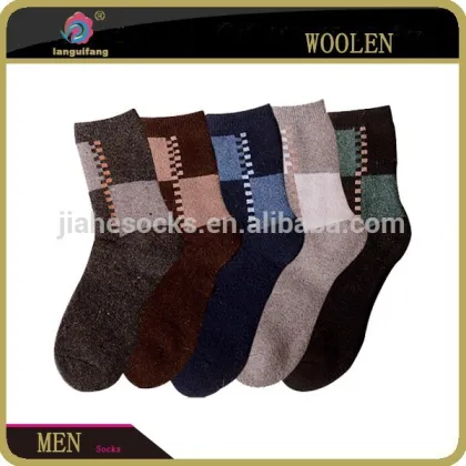 OEM/ODM men ankle woollen socks