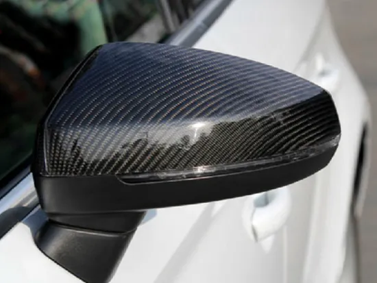 Luxury Carbon mirror cover
