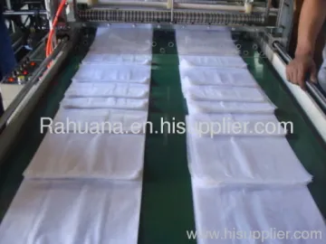 Shxj-b Hot Sealing Cold Cutting Bag Making Machine With Conveyor 