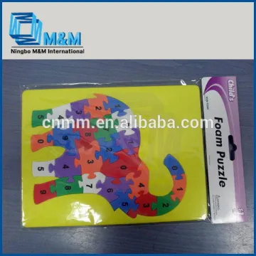 Foam Puzzle Scrabble Board Game