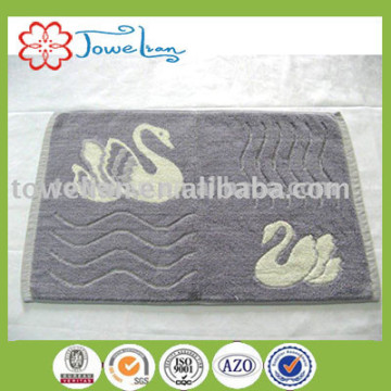 100%cotton jacquard bath mat