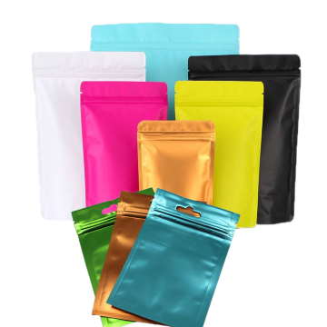Custom Logo Resealable Stand Up Pouches with Zipper - Mylar Laminated Packaging Bags