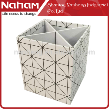 NAHAM cheap office & school desktop cardboard pen pencil holder stand
