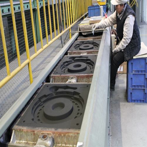 Cast iron automobile clutch pressure plate casting