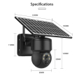 Solar 4G CCTV -Kamera für den Freien