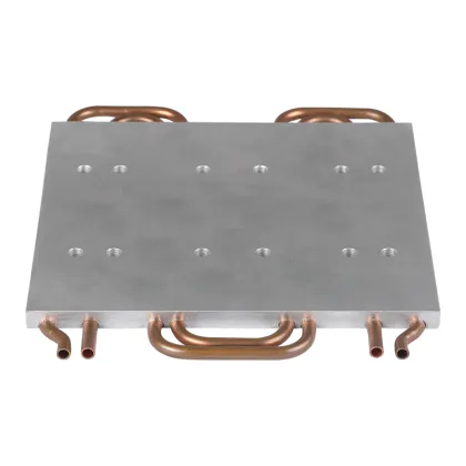 Custom buried Copper Pipe Water Cold Plate