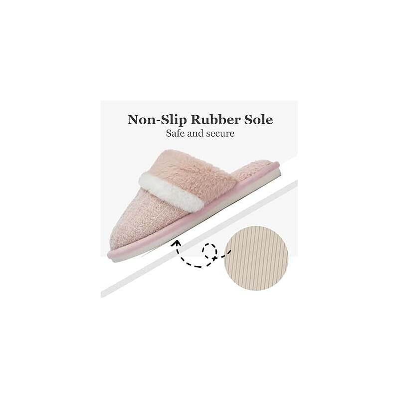 Women's Fuzzy Memory Foam