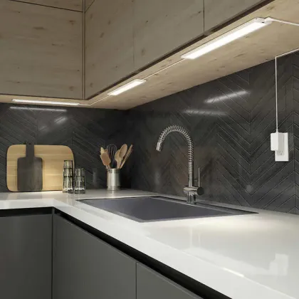 Smart LED Cabinet Light for Kitchen - Motion Sensor Closet Lighting