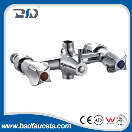 Cheap sale economy style yuhuan in-wall shower faucets Two handles two hole bath shower mixer faucet