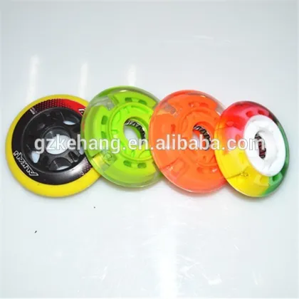 led flashing roller/ wheel shining skateboard wheels skate wheels