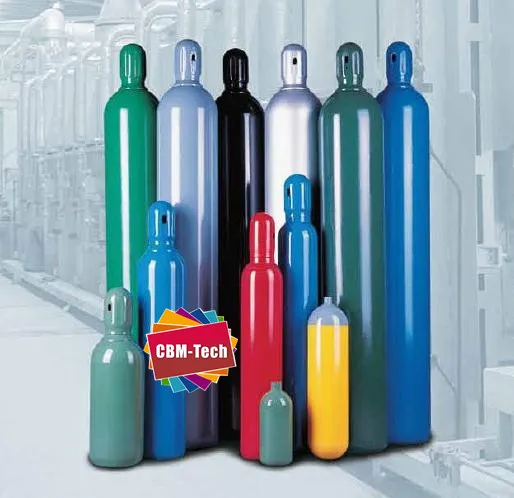 Different Colors,Medical Oxygen Cylinders , Seamless Steel Oxygen Cylinders