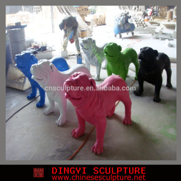 Dogs sculpture