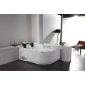 Double Person Acrylic Whirlpool Massage Bathtub