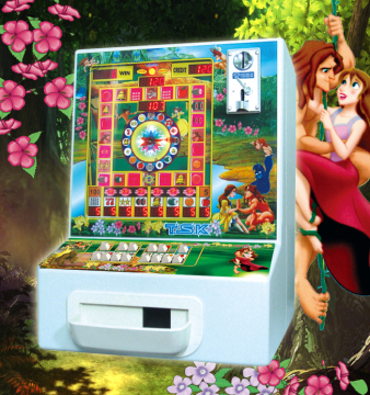 TSK Taiwan Arcade Mario Slot Game Machine: Jungle Roulette