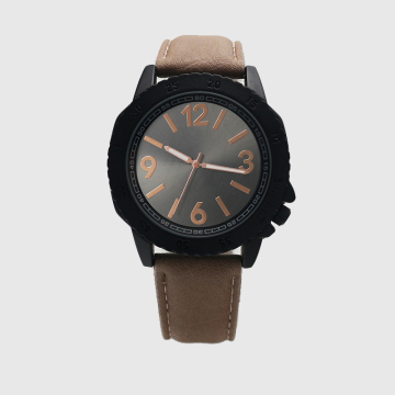 China Supplier PU Strap Factory Supply Discount Price Waterproof Well Designed Classic Men Wrist Quartz Watch