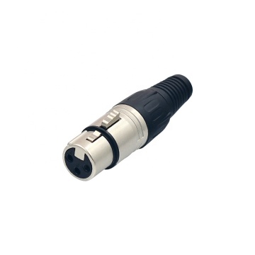 3P Audio Connectors Male Female Jack Socket Plug 3 Pin XLR Cable Mount Connector for DMX512