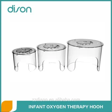 transparent material oxygen therapy hood for neonate