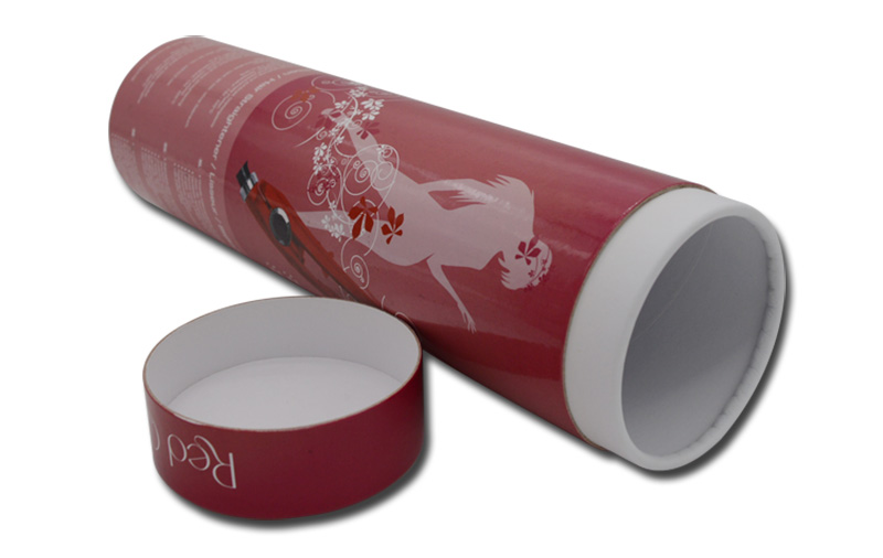 Luxury Cylindrical Shape Paper Gift Box 