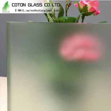 Satin Glass Bathroom Window