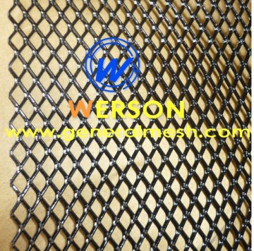 expanded metal radiator grille-powder coated