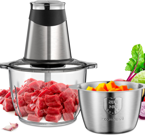 Chopper Mincer Molderos de carne eléctrica Chopper de comida a mano