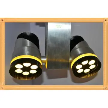 fashionable design double-head silver paint 36W tracklighting