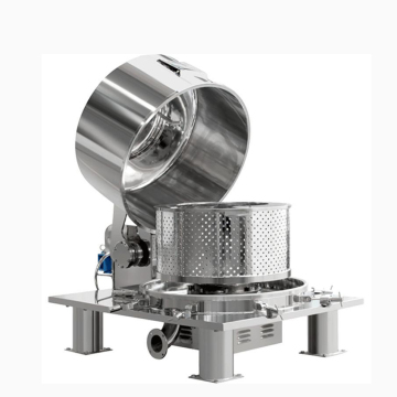 Stainless Steel Flat Plate Filtering Centrifuge for Liquid-Solid Separation